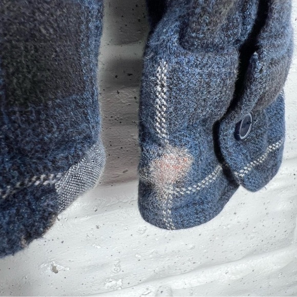 GRAYERS 100% Cotton Heritage Blue Black Plaid Flannel Shirt Men’s Medium - Picture 8 of 9